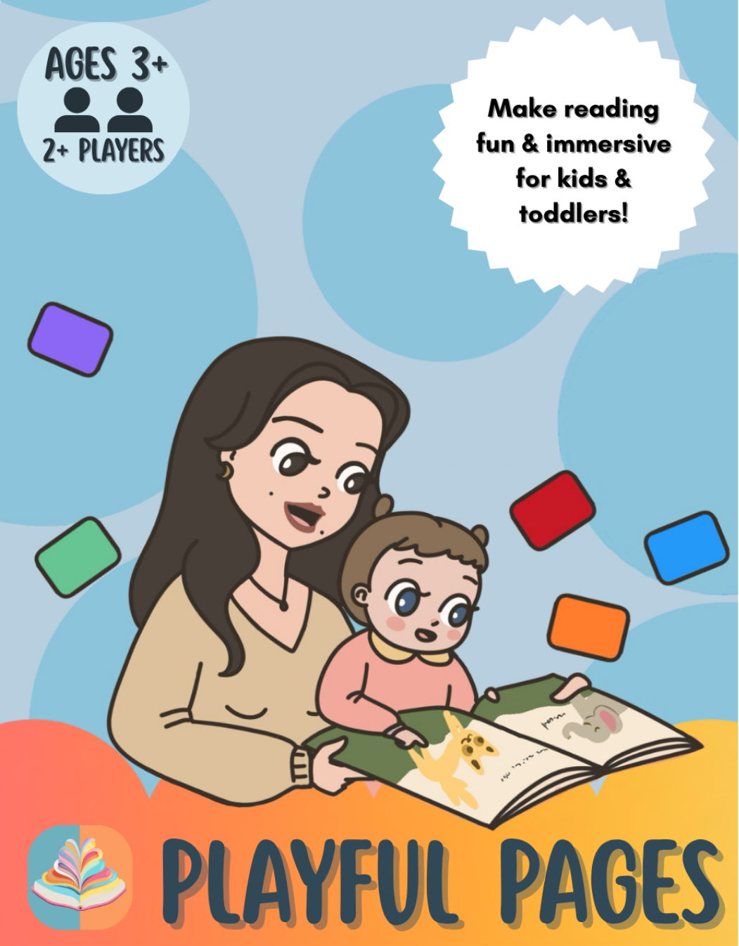 PLAYFUL PAGES - READING PROMPT CARDS FOR CURIOUS LITTLE MINDS