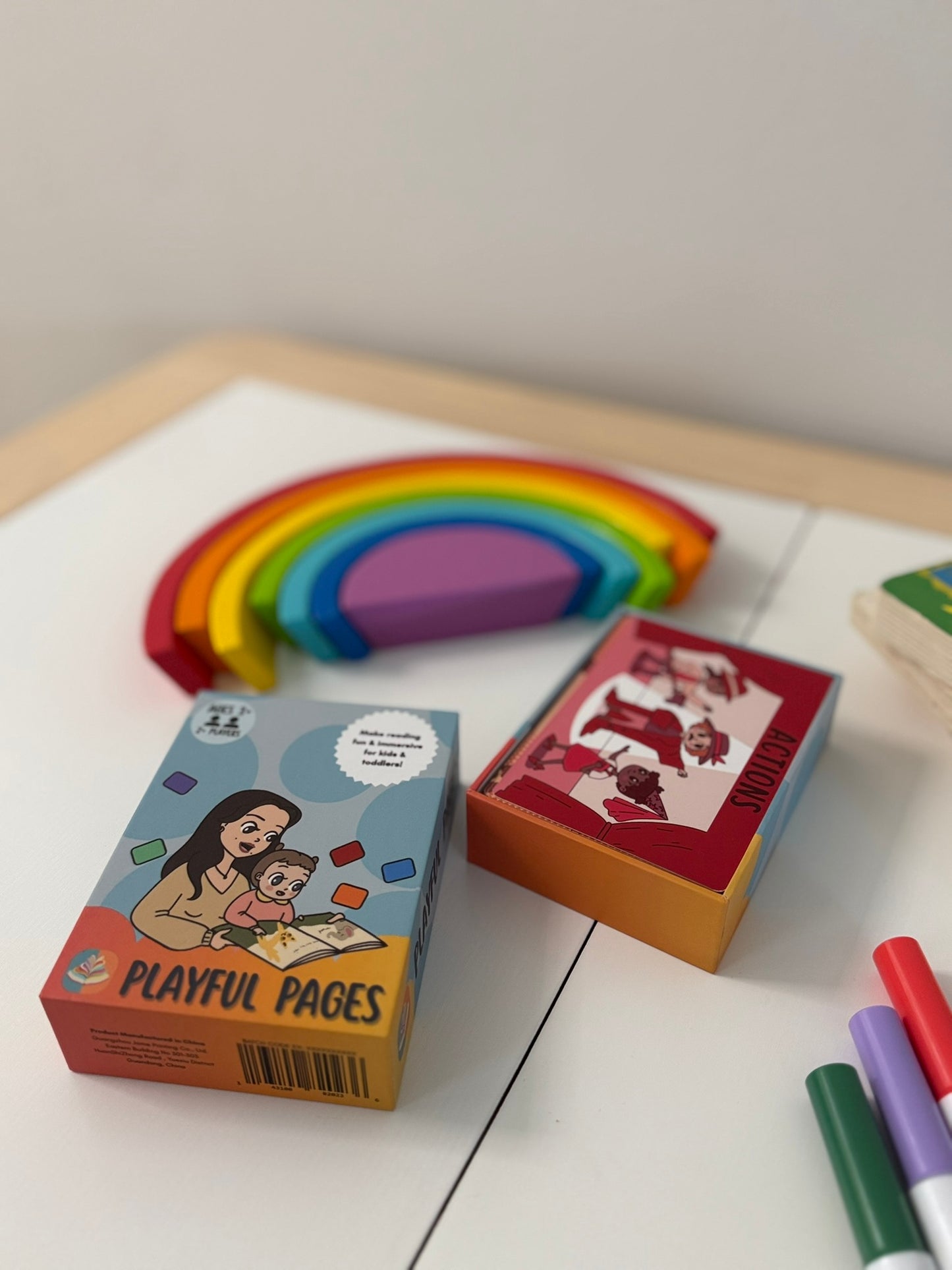 PLAYFUL PAGES - READING PROMPT CARDS FOR CURIOUS LITTLE MINDS